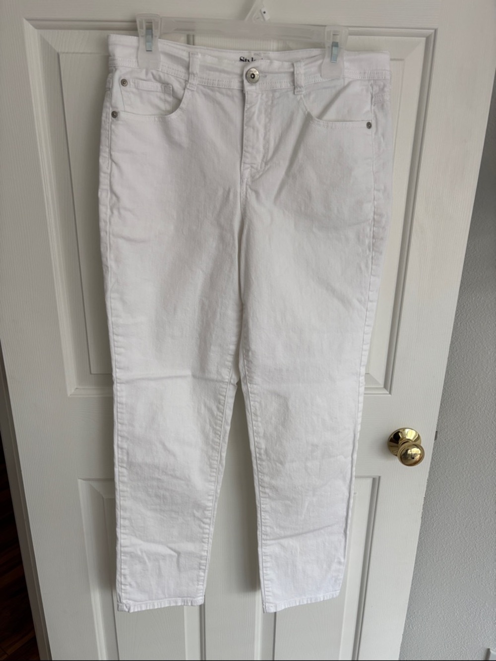 Style & Co. White Skinny Jeans